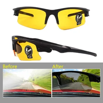 HD Conducción Anti-reflejos de Gafas de sol Polarizadas Gafas de Gafas de Visión Nocturna Gafas de Controlador de Gafas de Equitación de Visión Nocturna Gafas de sol