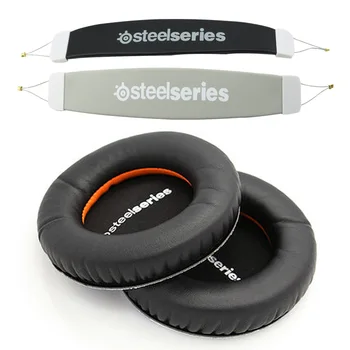 Reemplazo Orejeras Almohadillas de Diadema Para SteelSeries Siberia V1 V2 V3 Prisma de Juegos de Auriculares de las piezas de Reparación