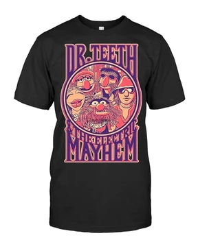 Camisetas de Los Muppets Camisa Dr. Dientes y Electric Mayhem Camiseta de Regalo