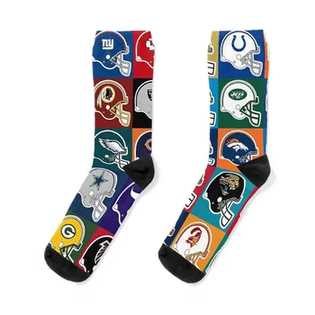 Fútbol americano Cartel de un Montón de Calcetines calcetines de las señoras calcetines largos de hombre de happy socks