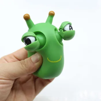 Vegetal Gusano Caterpillar Eye Toy De Descompresión Artefacto Pizca Niños De Ventilación Pequeños Juguetes De Descompresión Truco Regalo De Cumpleaños