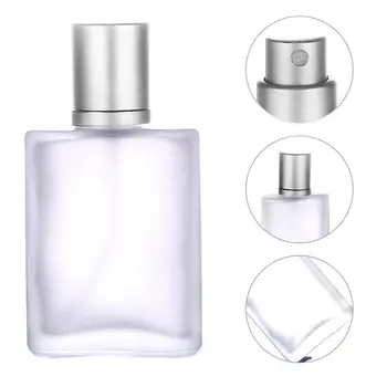 Transparente Portátil 30 50ml/Fina Niebla de Aerosol de Perfume Atomizador de Botellas de Vidrio