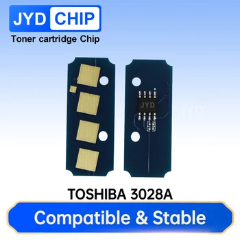 T-3028 T 3028 T3028 T-3028M T3028M Chip de Toner Para TOSHIBA DP-2528A DP3028A DP3528A 4528A DP-3028A Chip de Cartucho de Restablecimiento de