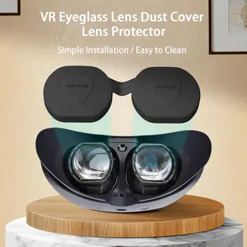 Útil Anti-raspado de Silicona Flexible VR Gafas de Protección de la Lente de la Cubierta de la Lente Cubierta de Polvo VR Shell a prueba de Polvo