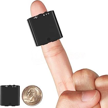 Micro Secreto Colgante de la Grabadora de Voz, Reproductor de MP3 de Seguridad de Protección de Reducción de Ruido Inteligente Portátil Profesional Dictáfono