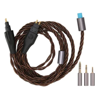 Reemplazo del Cable de los Auriculares de Cable de los Auriculares Plug and Play sin pérdida de Sonido 3 en 1 para HD535 para HD6XX para HD660S para HD660