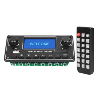 TDM157 Reproductor de MP3, tarjeta decodificadora Digital de Alta Calidad Reproductor de Audio USB SD BT Reproductor de Música del Módulo
