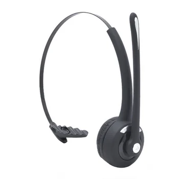 Inalámbrico En la Oreja los Auriculares con Micrófono Bluetooth-Compatible5.0 Conducción de los Auriculares con Cancelación de Ruido para Skype Office/Controlador de Centro de llamadas