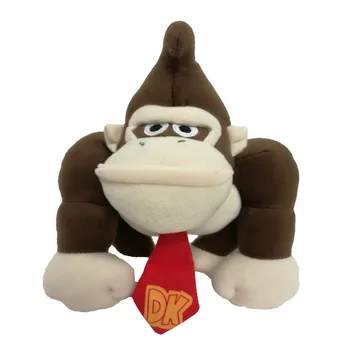 24cm Tamaño de Super Mario Bros Donkey Kong Muñeca de la Felpa Modelo de Juguete