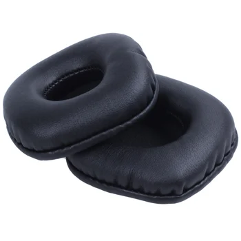 1 Par de Reemplazo de las Almohadillas Earpuds almohadillas de Cubierta para Marshall Principales del En-Oído Pro Auriculares Estéreo (Negro)