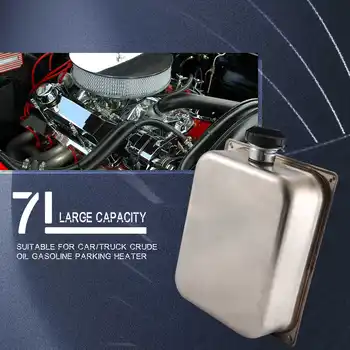 7L de Acero Inoxidable de Gasolina el Tanque de Combustible Puede Caber para Webasto Eberspacher Calentador Universal