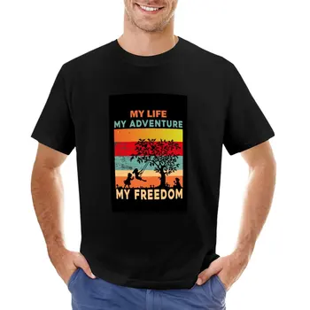 Mi Vida Mi Aventura Mi Libertad T-Shirt camisetas divertidas lindo ropa de verano, ropa de negro t-shirts para hombres