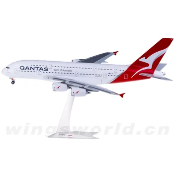 Fundido a presión a Escala 1:200 Herpa 559423 Airbus A380 de Qantas VH-OQF Simulación de Avión Terminado Modelo de la Colección de Juguetes de Regalo
