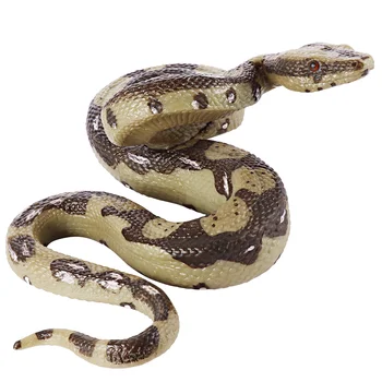 Realista de la Serpiente de Goma Espeluznante Miedo de la Serpiente Que parezca Real de la Serpiente para Engañar a la Prop